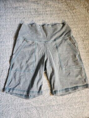 Women’s Aerie Light Green Ribbed Waist Shorts